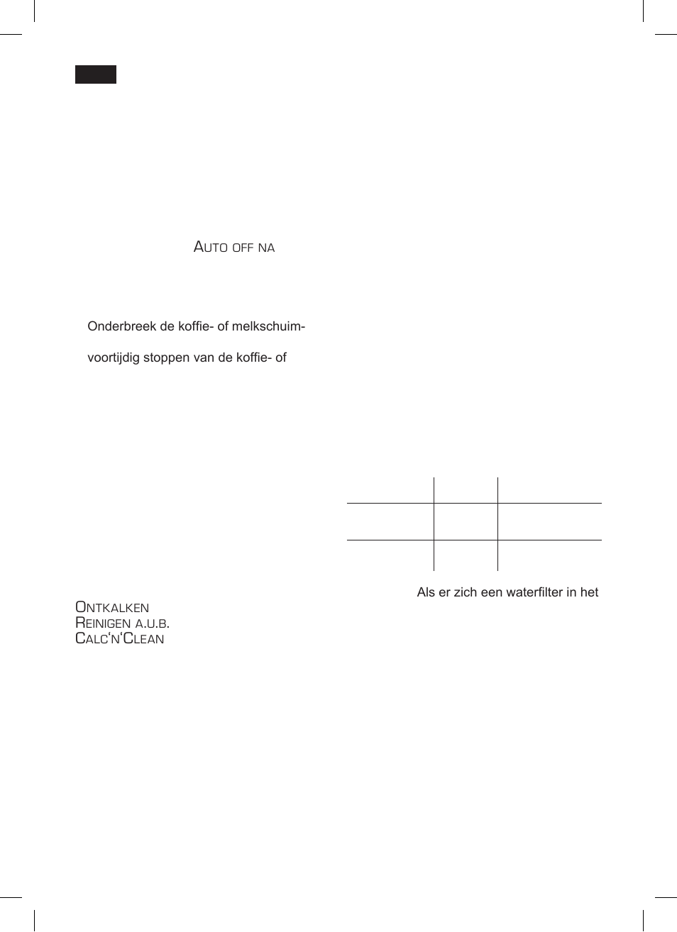 Tips om energie te besparen, Serviceprogramma’s | Siemens TK 73001 User Manual | Page 100 / 132