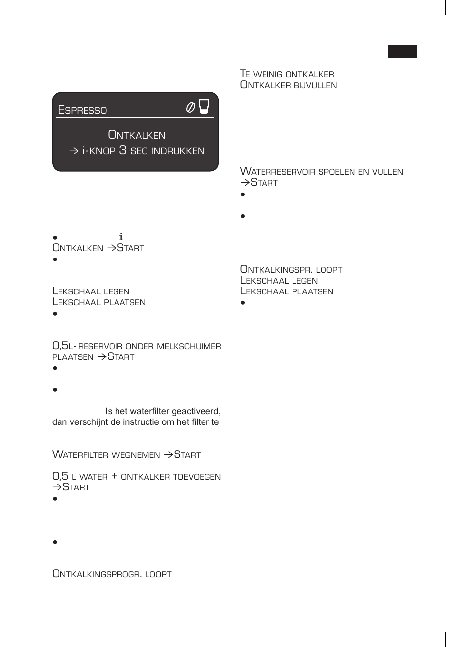 Ontkalken | Siemens TK 73001 User Manual | Page 101 / 132