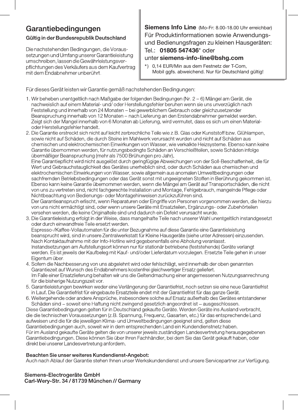 Siemens TK 73001 User Manual | Page 131 / 132