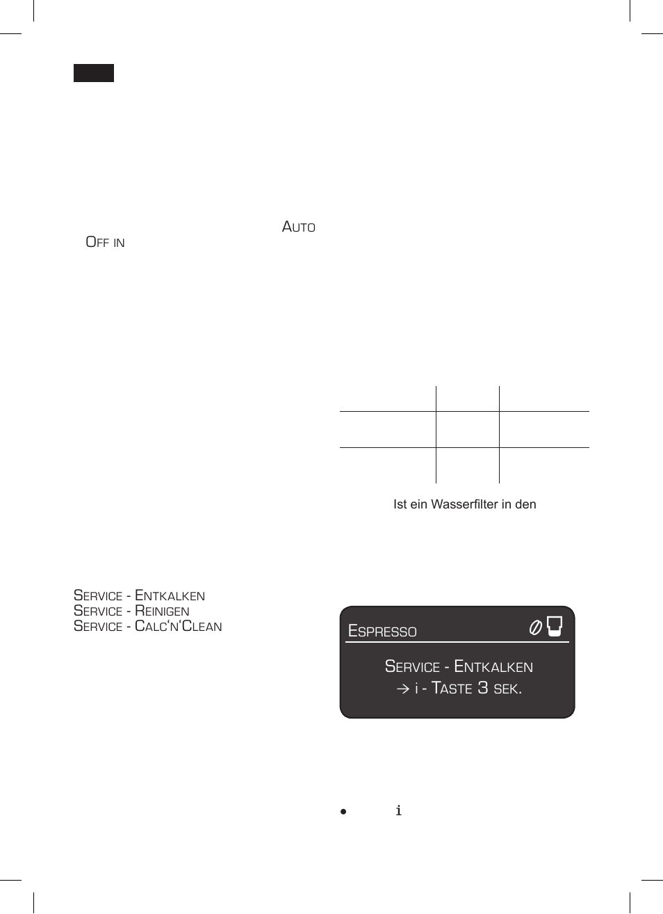 Tipps zum energiesparen, Service-programme, Entkalken | Siemens TK 73001 User Manual | Page 20 / 132