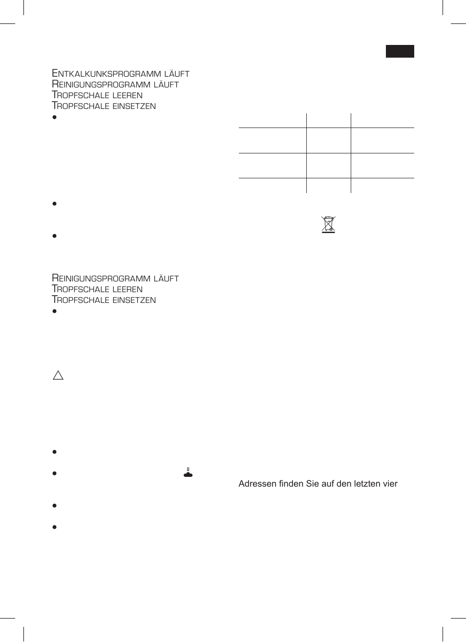 Frostschutz, Zubehör, Entsorgung | Garantiebedingungen | Siemens TK 73001 User Manual | Page 23 / 132