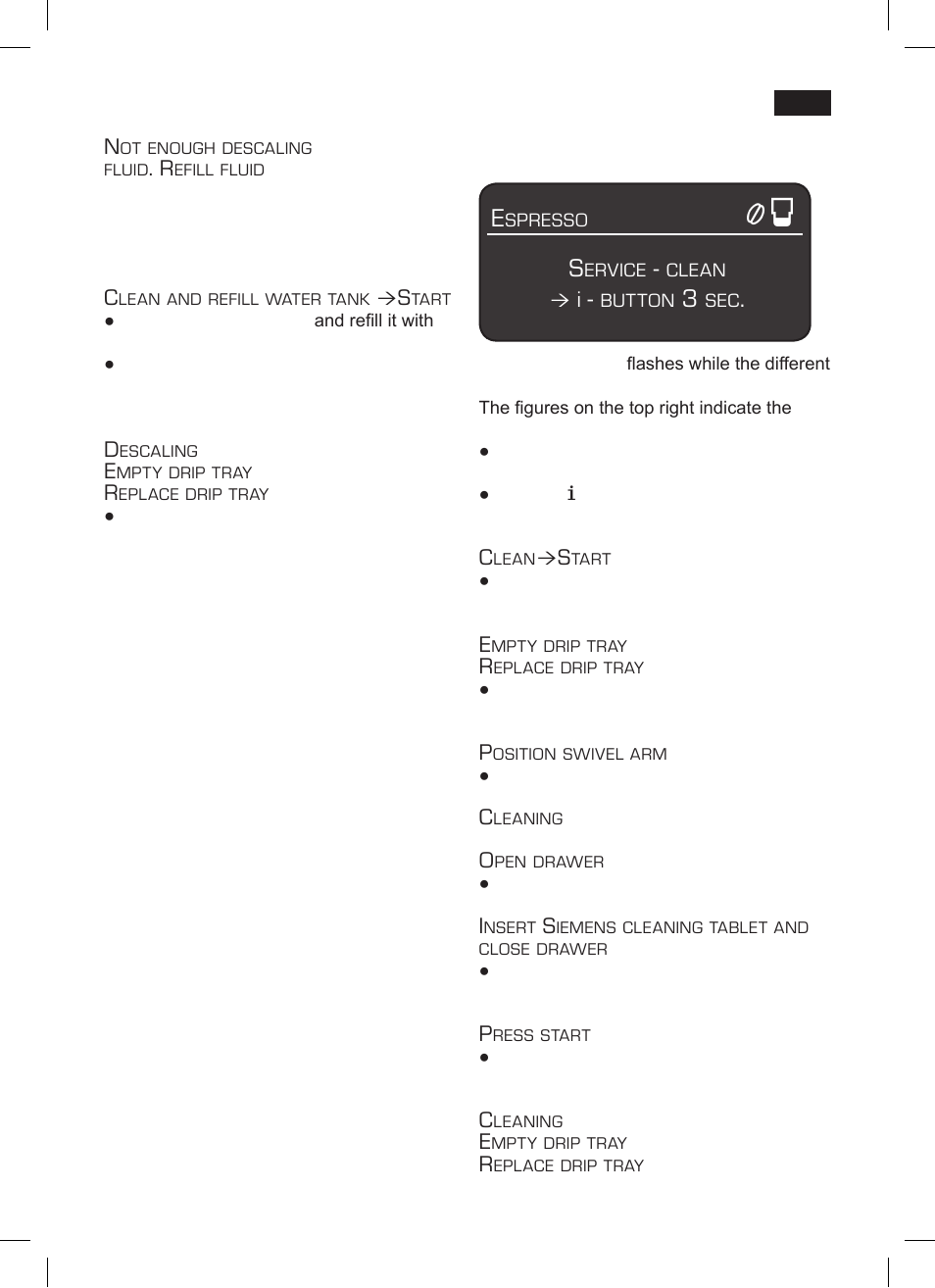 Cleaning | Siemens TK 73001 User Manual | Page 41 / 132
