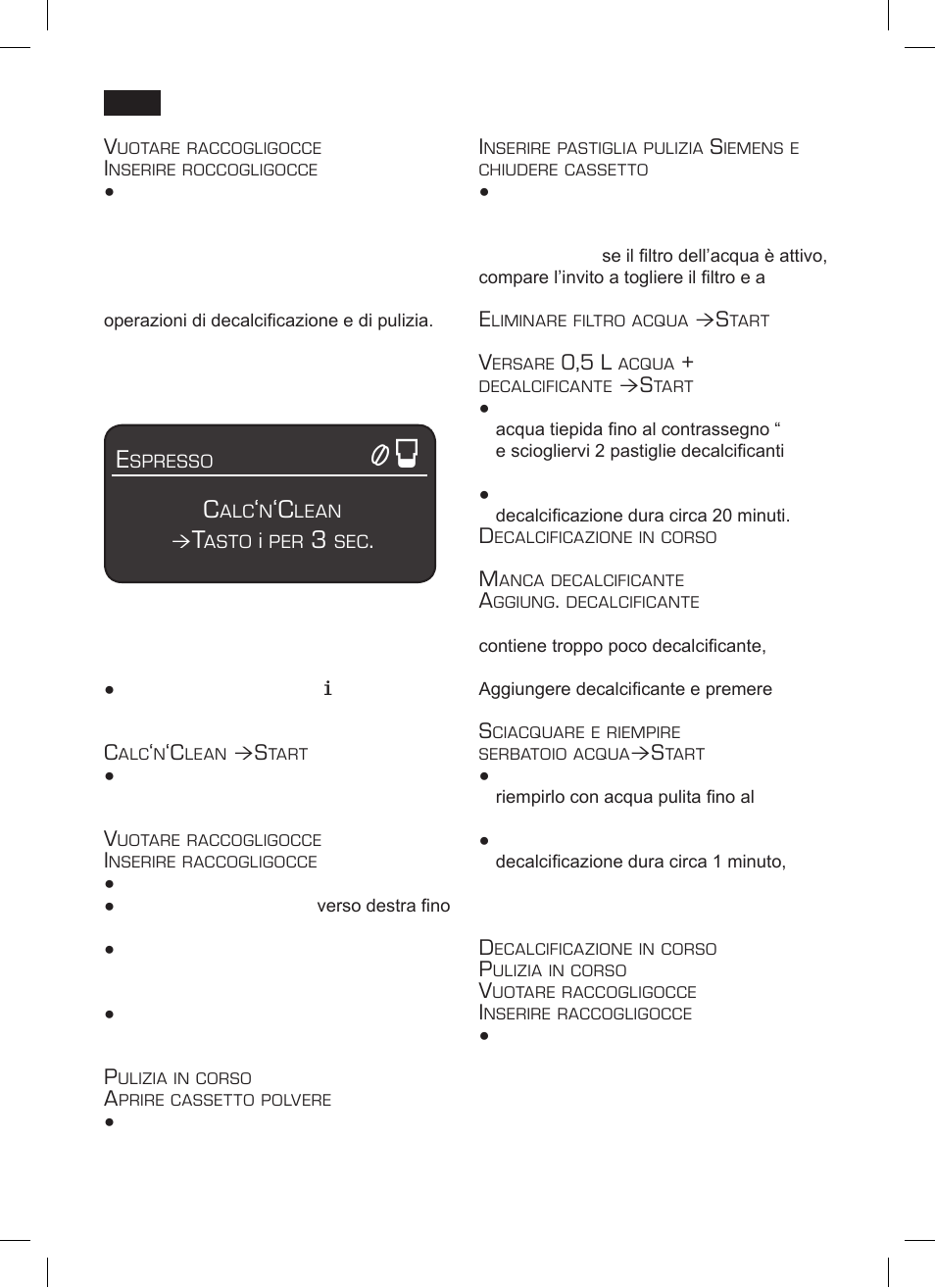 Calc‘n‘clean | Siemens TK 73001 User Manual | Page 82 / 132