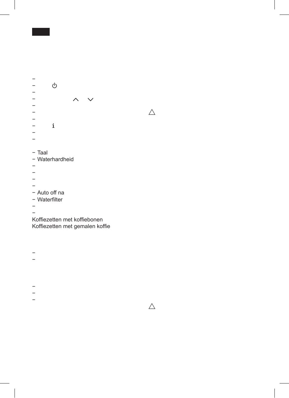 Veiligheidsinstructies, Inhoudsopgave | Siemens TK 73001 User Manual | Page 86 / 132