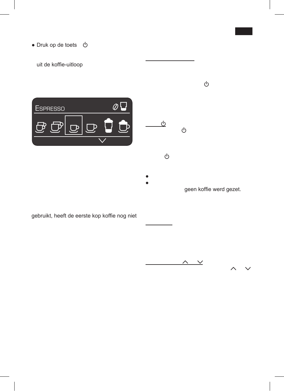 Bedieningselementen | Siemens TK 73001 User Manual | Page 89 / 132