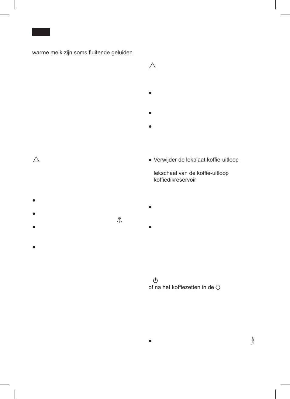 Warm water nemen, Onderhoud en dagelijkse reiniging | Siemens TK 73001 User Manual | Page 98 / 132