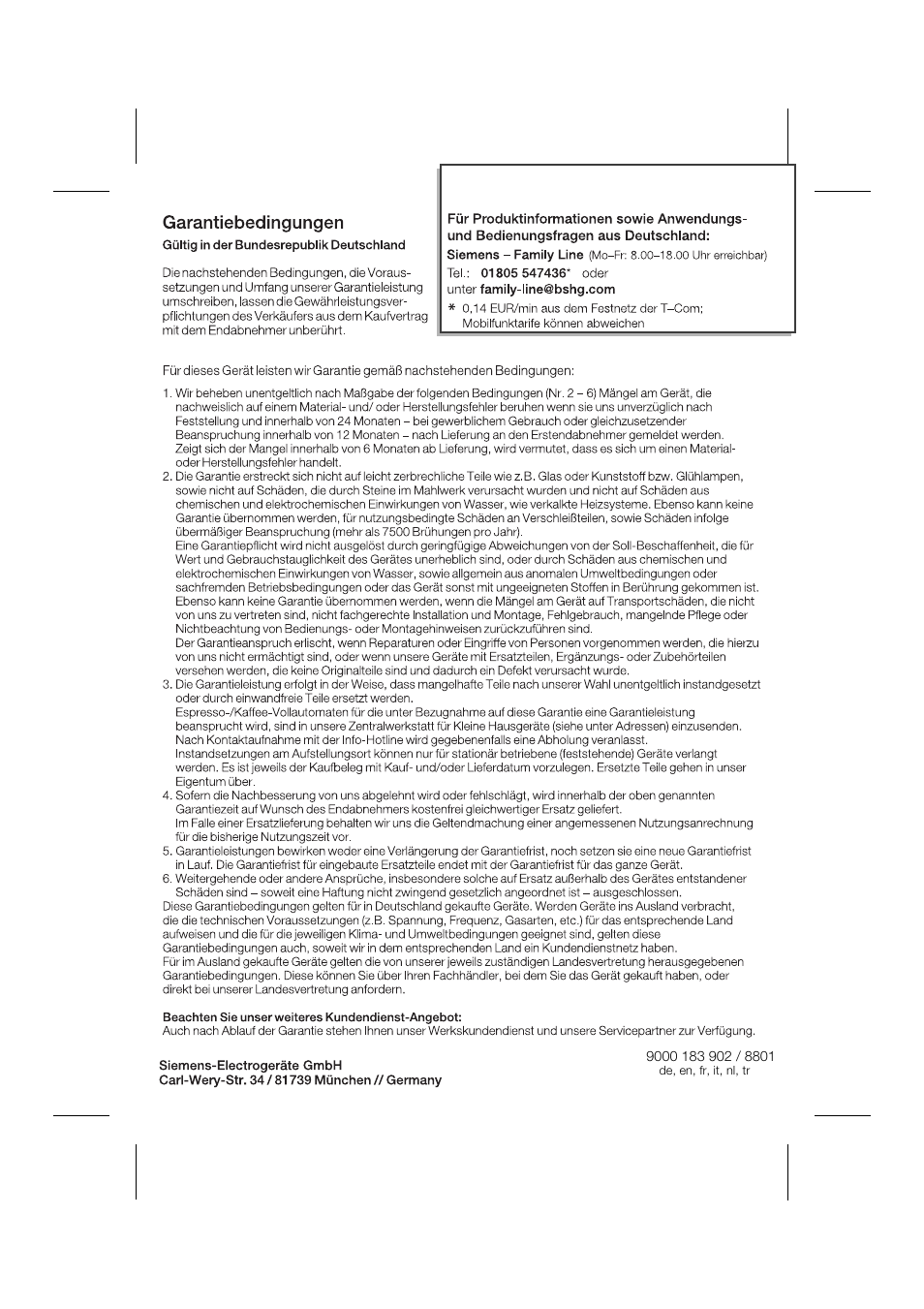 Siemens TK69001 User Manual | Page 153 / 155