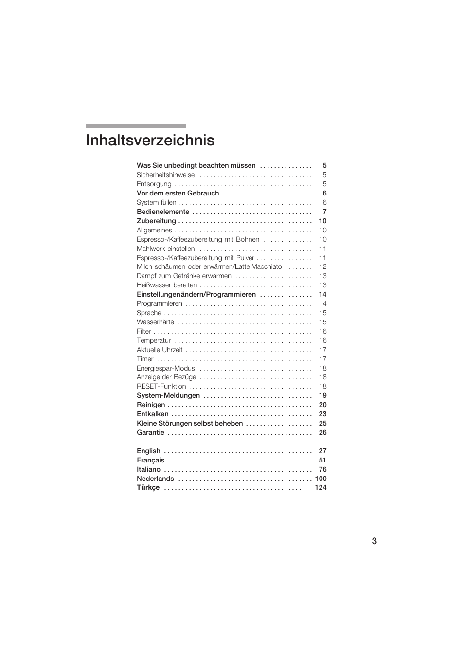 Siemens TK69001 User Manual | Page 3 / 155