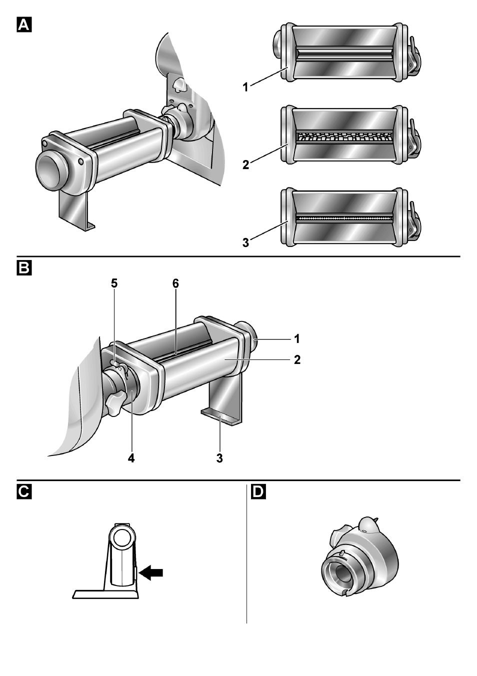 Bosch MUZXLPP1 PastaPassion Pour les fans de pâtes le kit PastaPassion est composé dun accessoire à lasagnes dun accessoire à tagliatelles et dun adaptateur. User Manual | Page 58 / 59