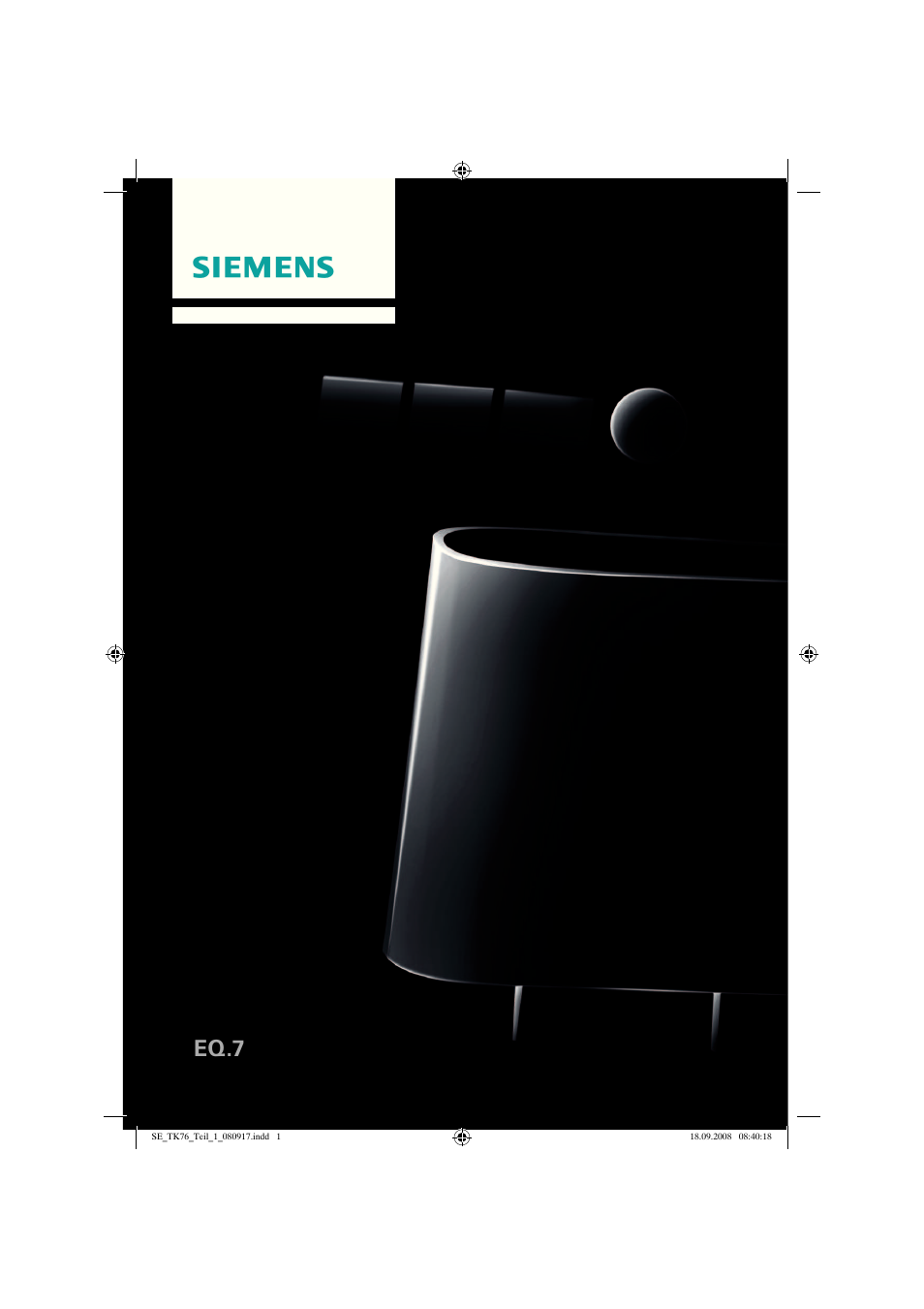 Siemens TK76009 User Manual | 136 pages