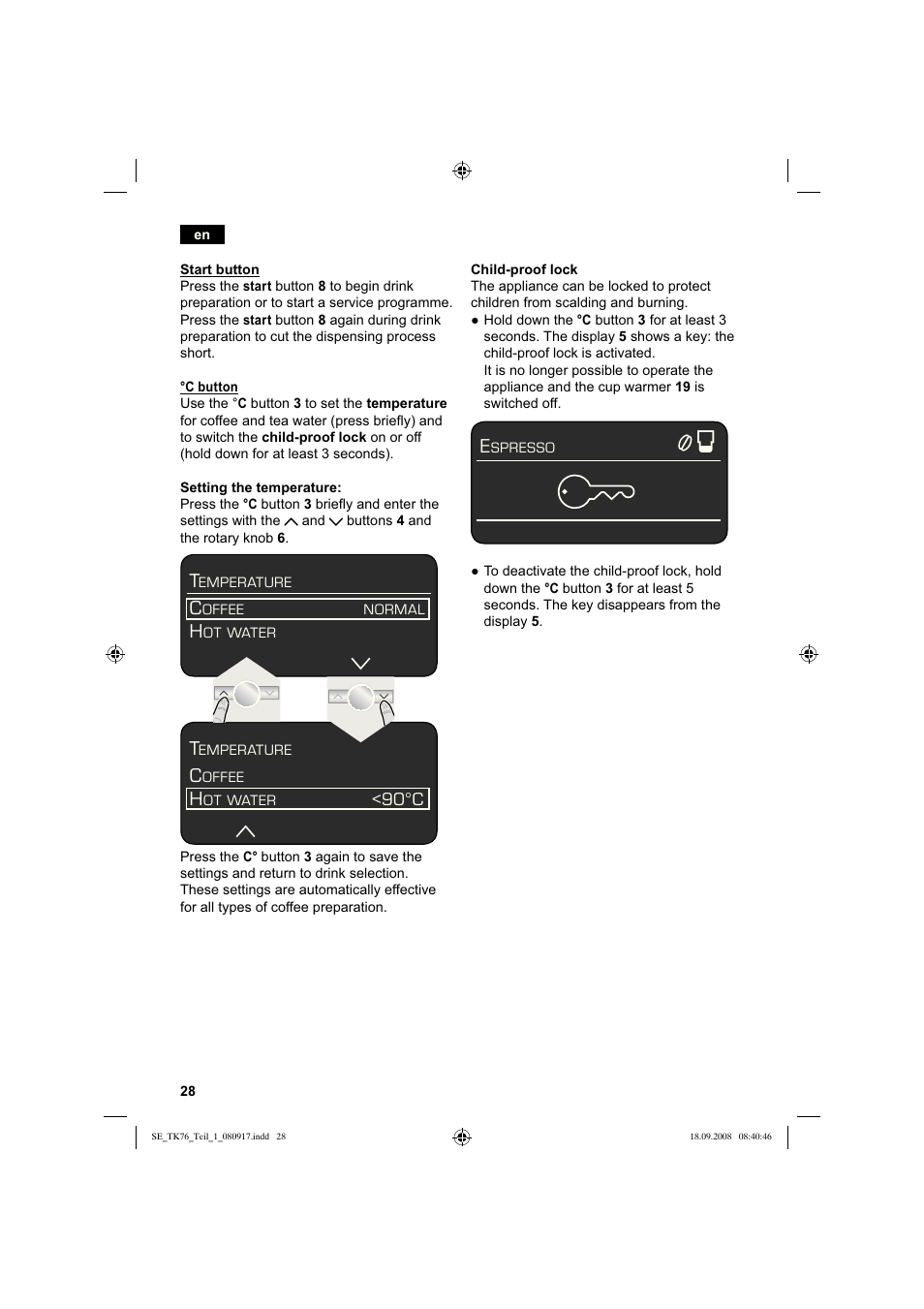 Siemens TK76009 User Manual | Page 32 / 136