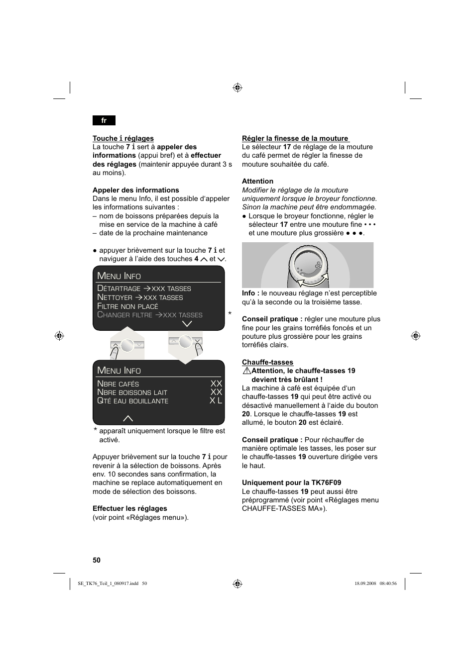 Siemens TK76009 User Manual | Page 54 / 136