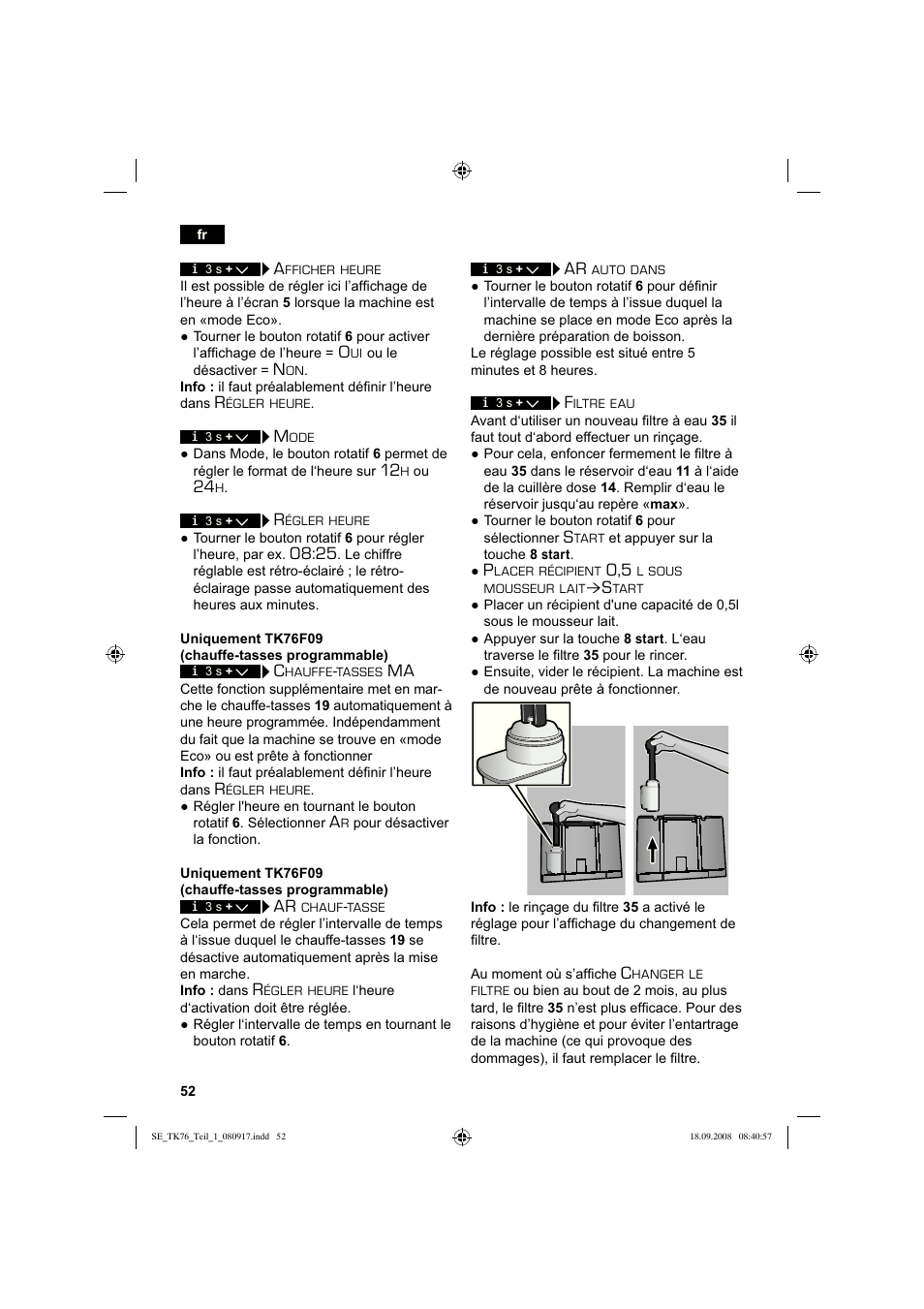 Siemens TK76009 User Manual | Page 56 / 136