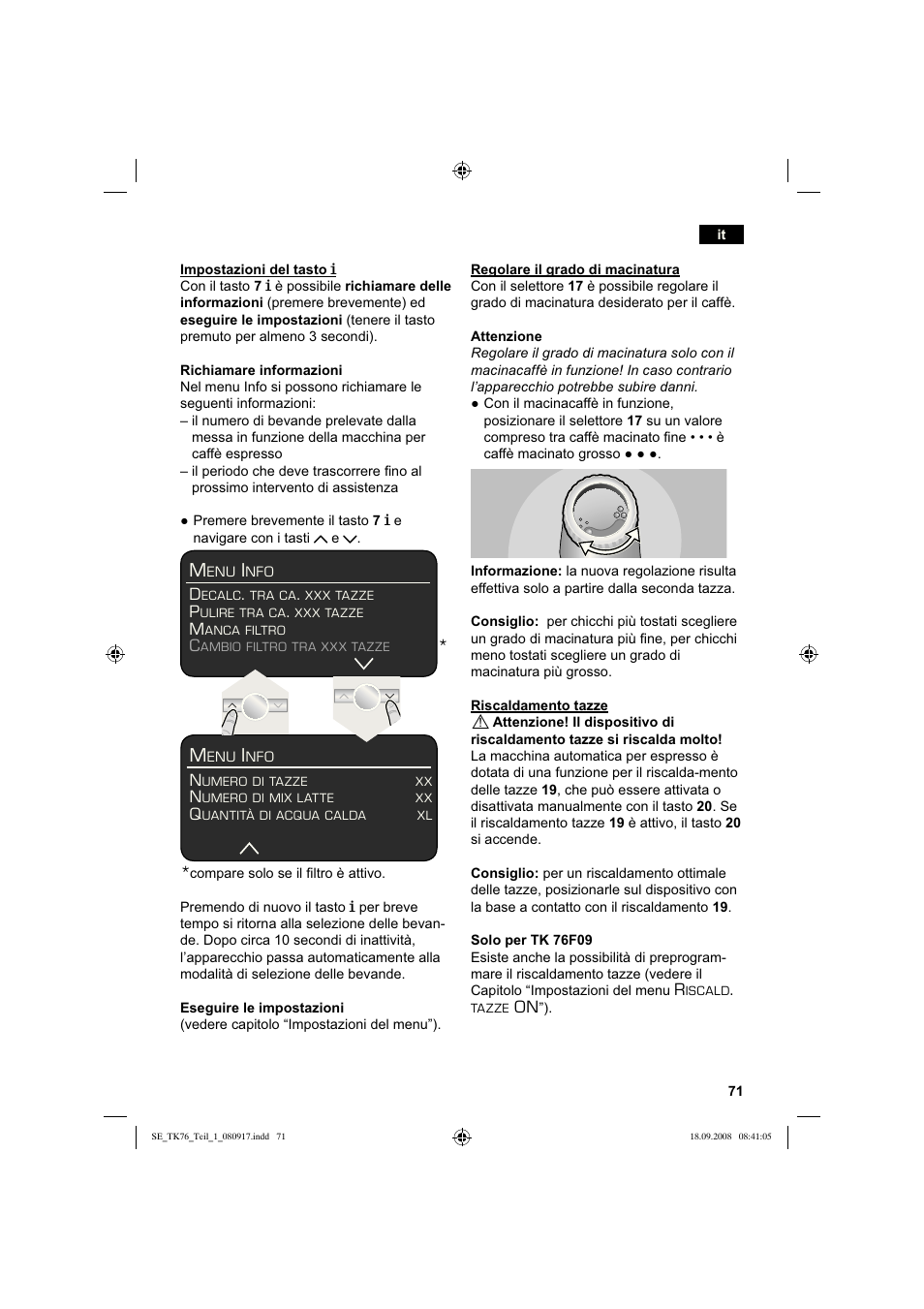 Siemens TK76009 User Manual | Page 75 / 136