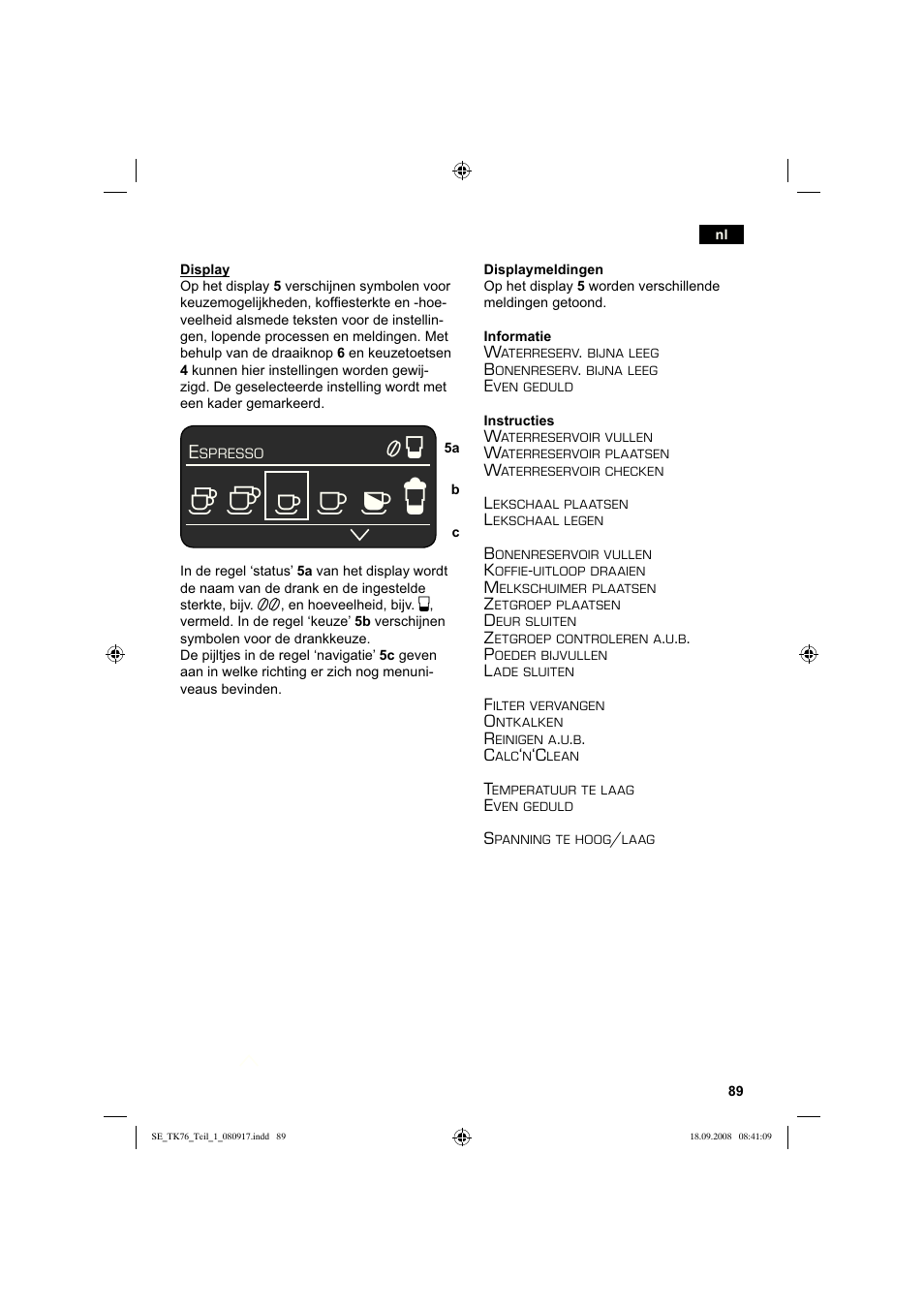 Siemens TK76009 User Manual | Page 93 / 136