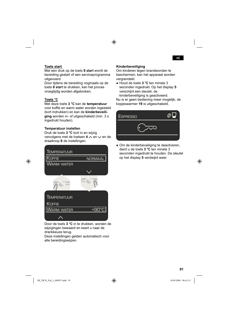 Siemens TK76009 User Manual | Page 95 / 136