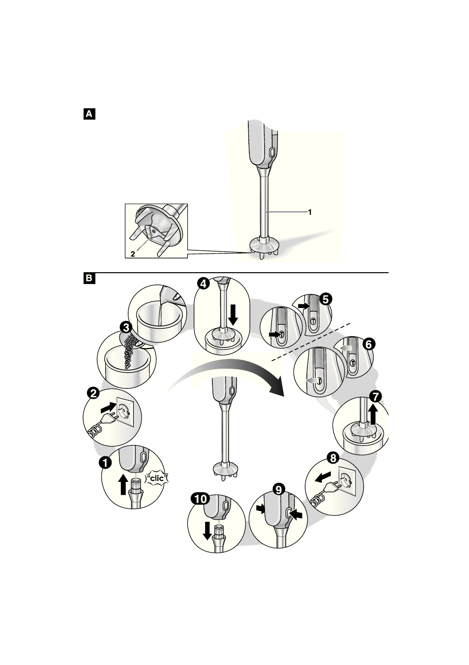 Bosch MSM76PRO Mixeur plongeant HomeProfessional PES noir User Manual | Page 36 / 36