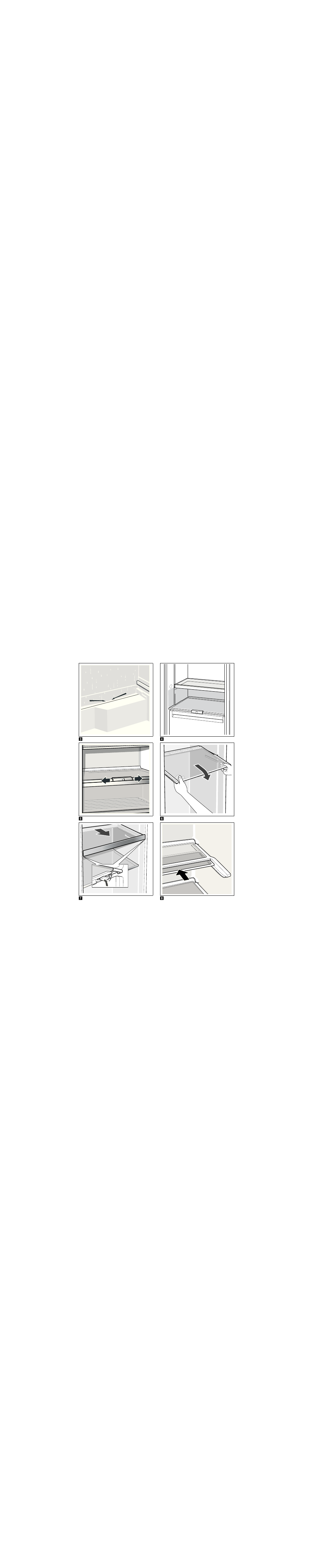Bosch KIR81AF30 Réfrigérateur intégrable Premium Fixation de porte à pantographe User Manual | Page 79 / 81
