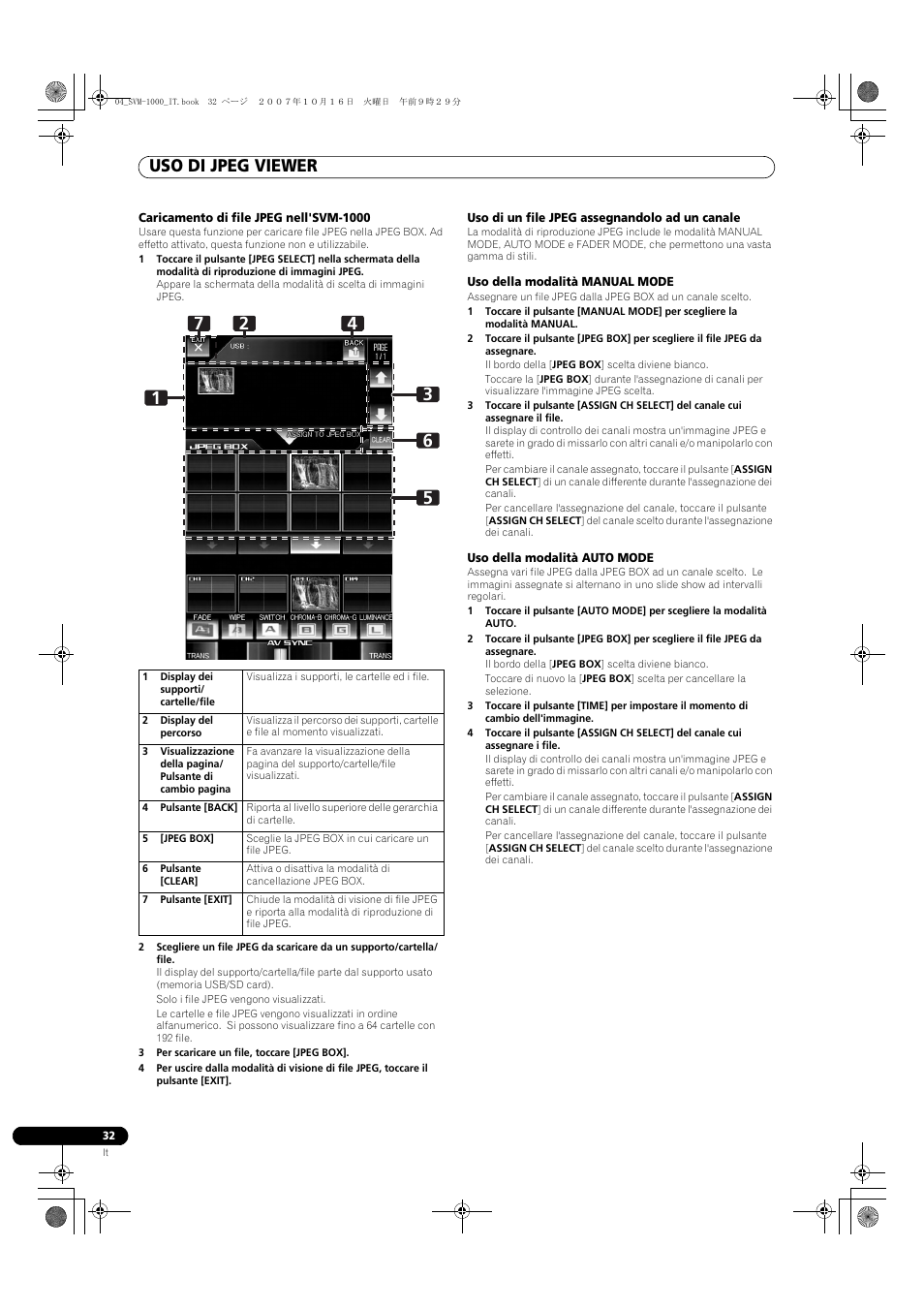 Uso di jpeg viewer | Pioneer SVM-1000 User Manual | Page 170 / 326