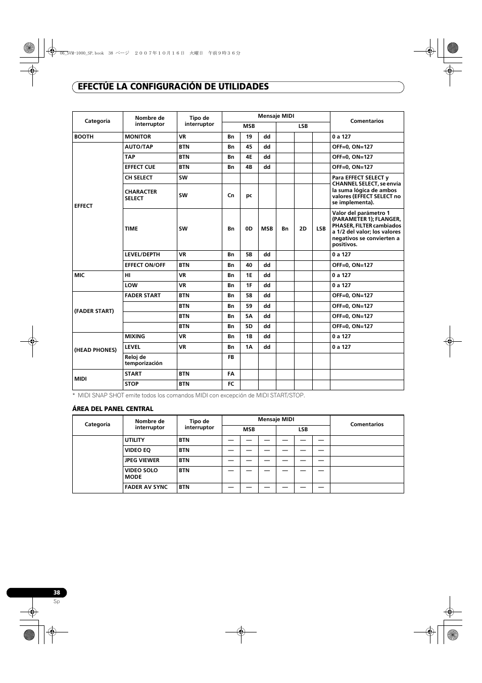 Efectúe la configuración de utilidades | Pioneer SVM-1000 User Manual | Page 268 / 326