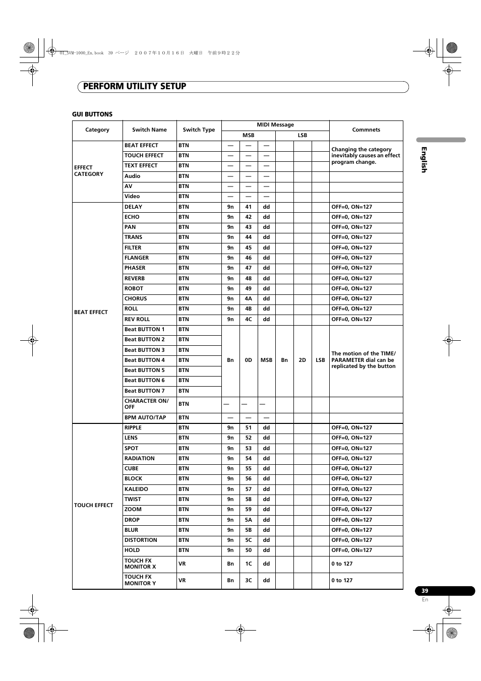 Perform utility setup | Pioneer SVM-1000 User Manual | Page 39 / 326