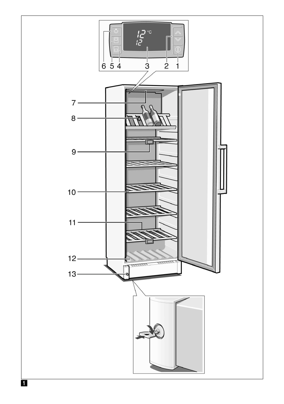 Bosch KSW38940 Cave à vin de vieillissement Premium Luxe User Manual | Page 70 / 74