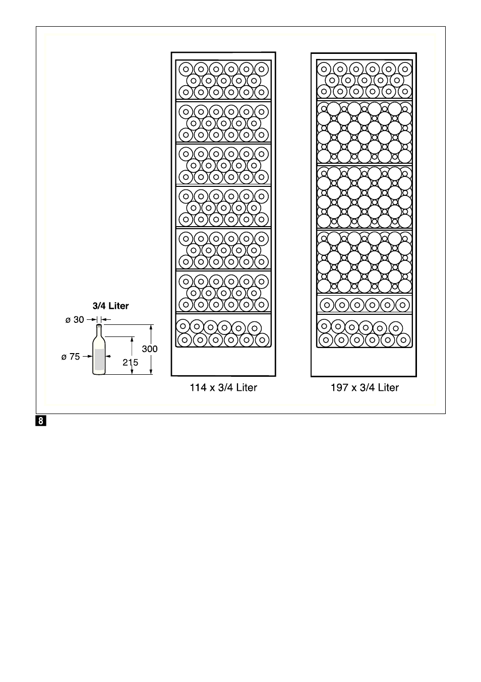 Bosch KSW38940 Cave à vin de vieillissement Premium Luxe User Manual | Page 73 / 74