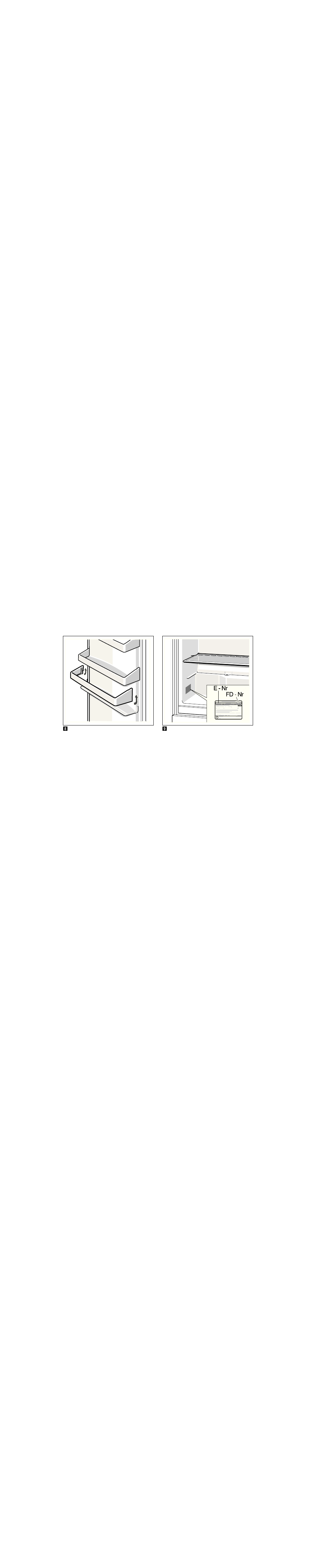 Bosch KIL18V20FF Réfrigérateur intégrable Confort Fixation de porte par glissières User Manual | Page 84 / 85