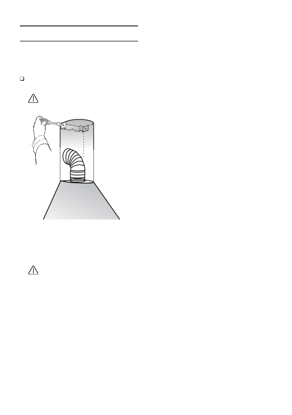 Installasjon | Bosch DWA091450 - inox Hotte décorative murale 90 cm User Manual | Page 43 / 68