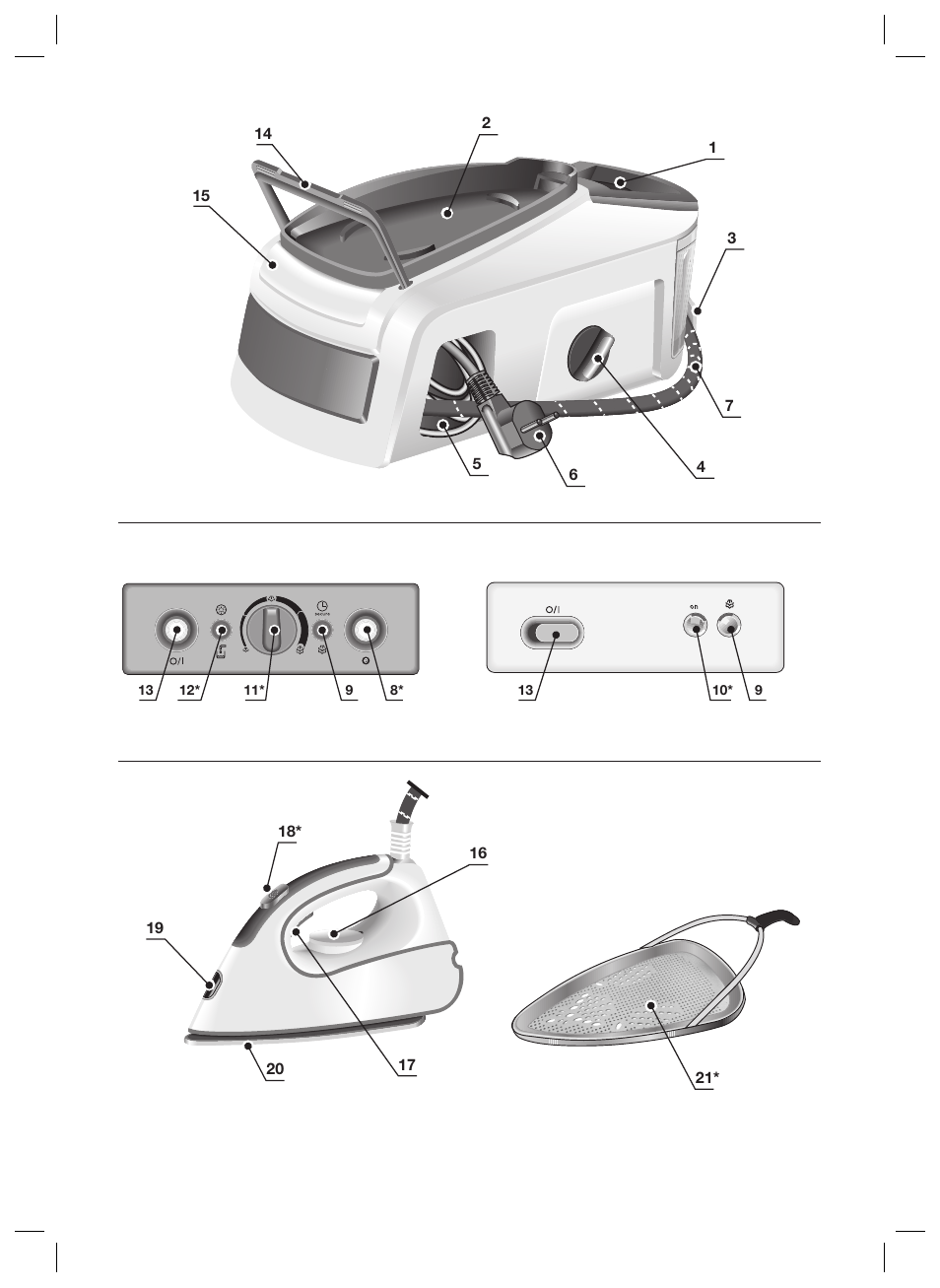 Ba d e, Calc'n'clean advanced | Bosch TDS2240 Centrale vapeur TDS2240 User Manual | Page 2 / 160