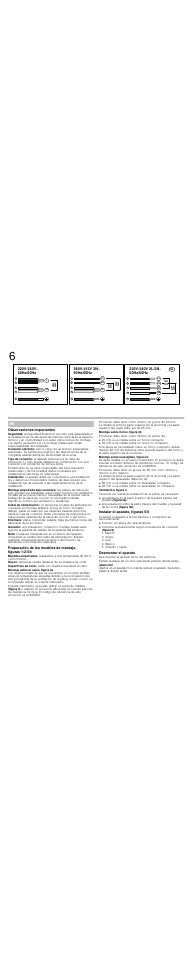 Observaciones importantes, Nota, Montaje sobre el cajón, figura 2a | Montaje sobre horno, figura 2b, Montaje sobre lavavajillas, figura 2c, Ventilación, figura 4, Instalar el aparato, figuras 5/6, Desmontar el aparato, Atención, 99a | Bosch PIE645R14E Cadre décor Table vitrocéramique - 60 cm User Manual | Page 3 / 13