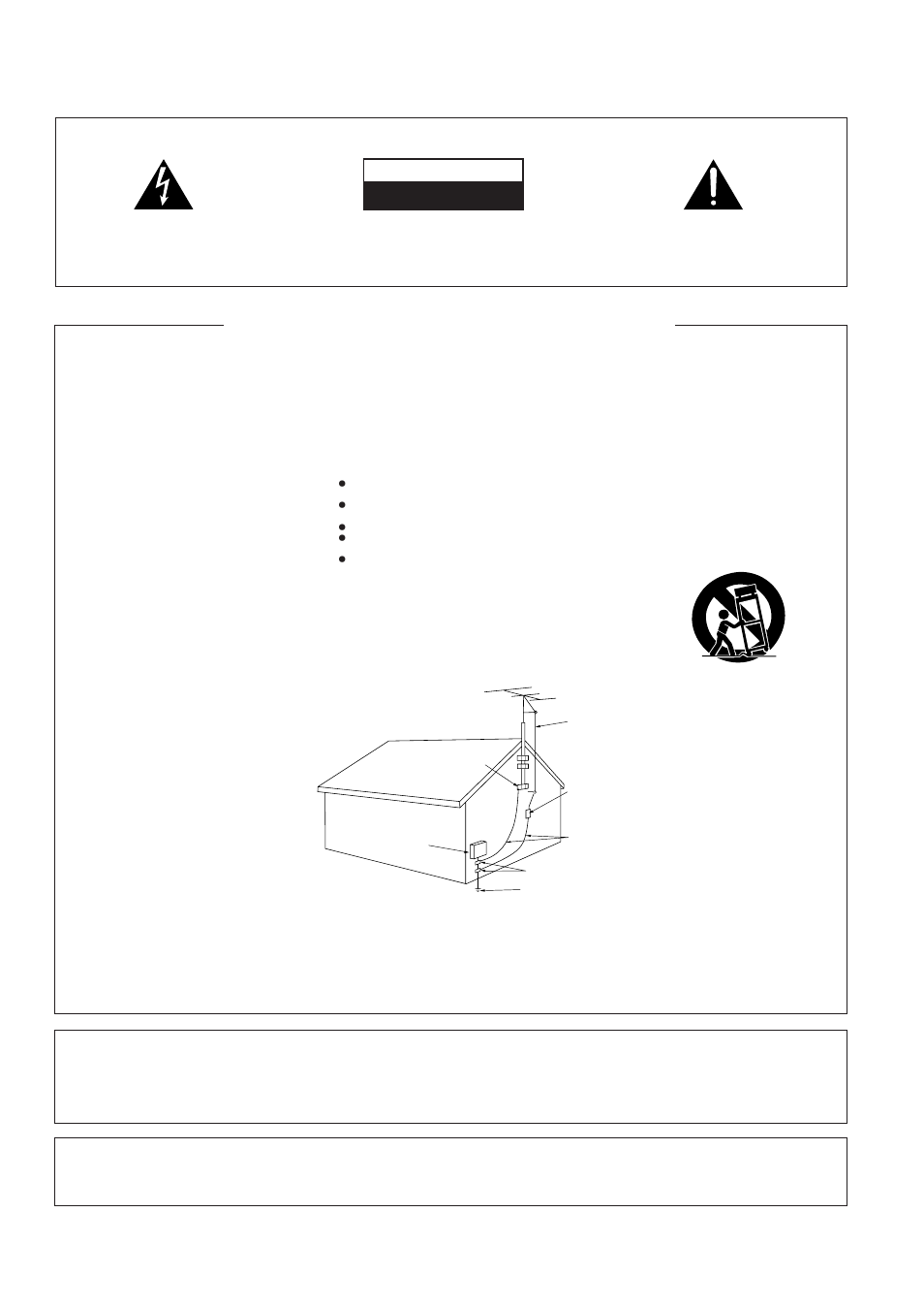 Safety instructions, Important, For canadian model | Pour le modèle canadien, Information to user | Pioneer DJM-500 User Manual | Page 2 / 20