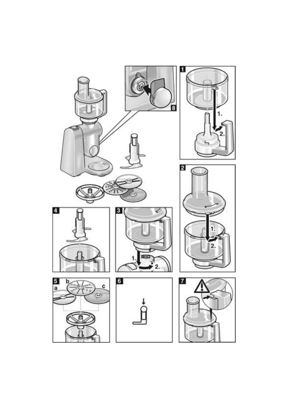 Bosch MUZ8MM1 Accessoire Multi-Mixer pour MUM8 User Manual | Page 54 / 54