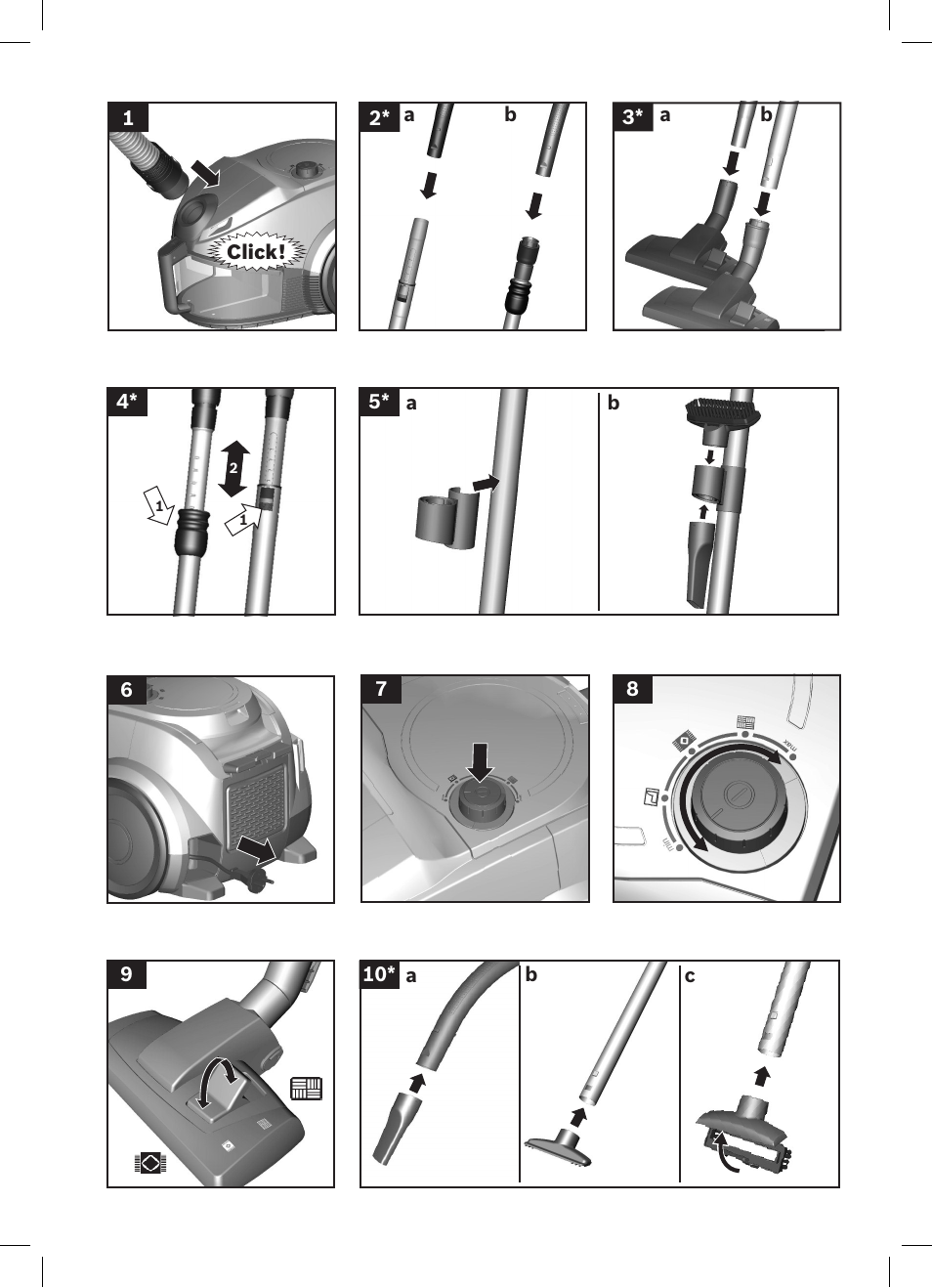 Bosch Aspirateur sans sac BGS32200 Bosch Relyyy Technologie sans sac innovante SensorBagless User Manual | Page 134 / 140