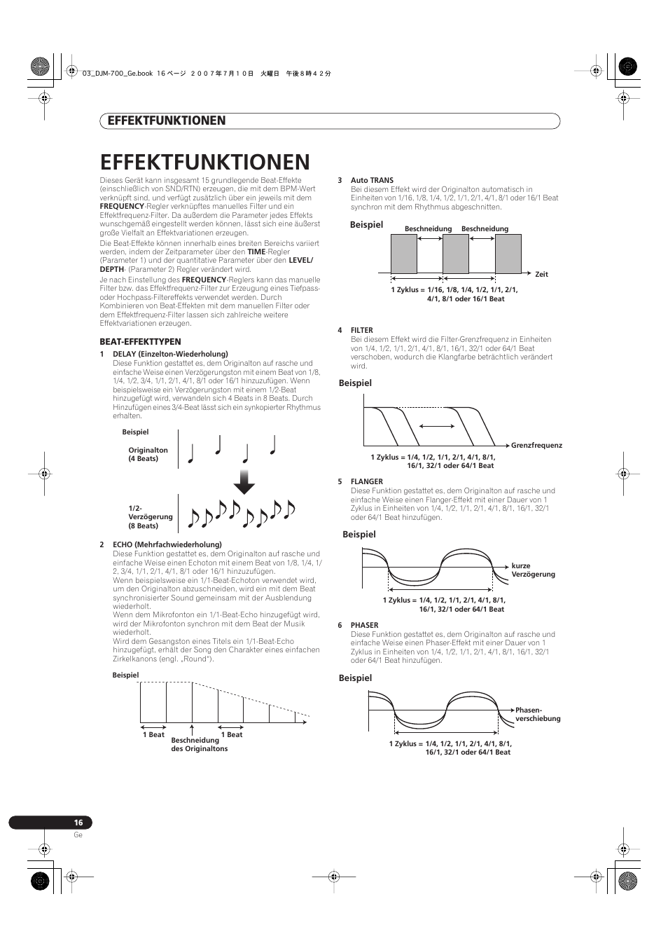 Effektfunktionen | Pioneer DJM-700-S User Manual | Page 68 / 184