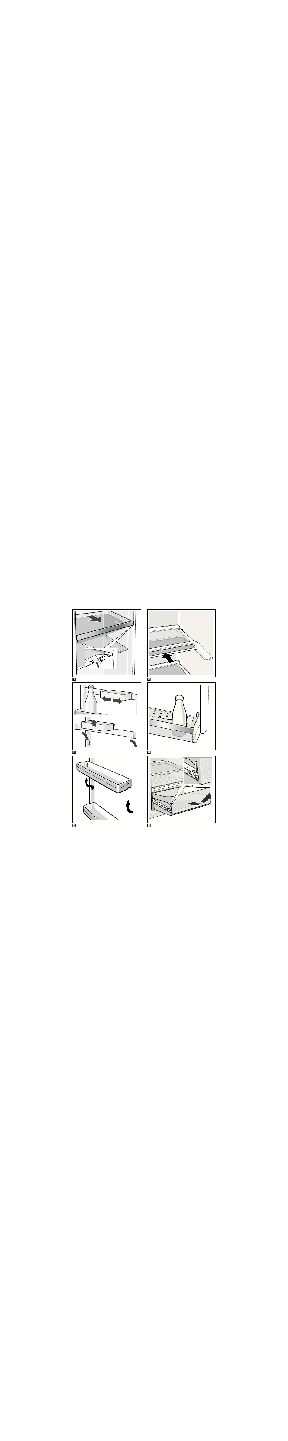 Bosch KIL82AF30 Réfrigérateur intégrable Premium Fixation de porte à pantographe User Manual | Page 103 / 105