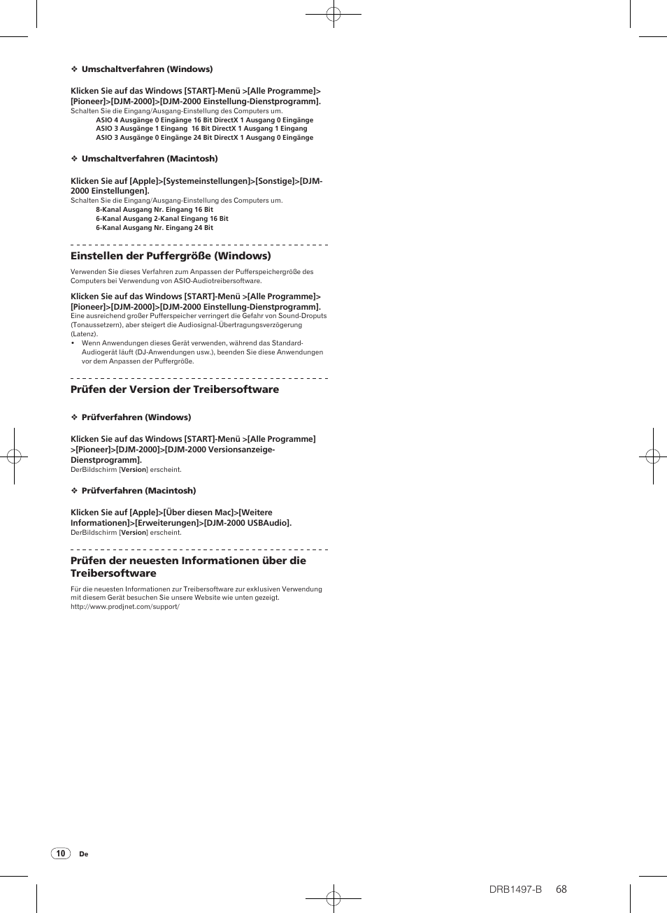 Pioneer DJM-2000 User Manual | Page 68 / 204