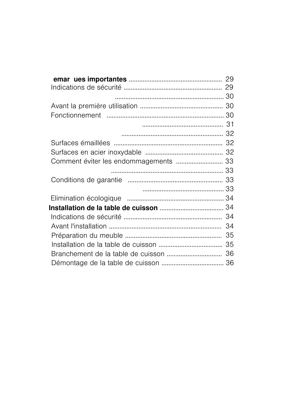 Bosch NCT615C01 Table électrique 60cm User Manual | Page 29 / 48