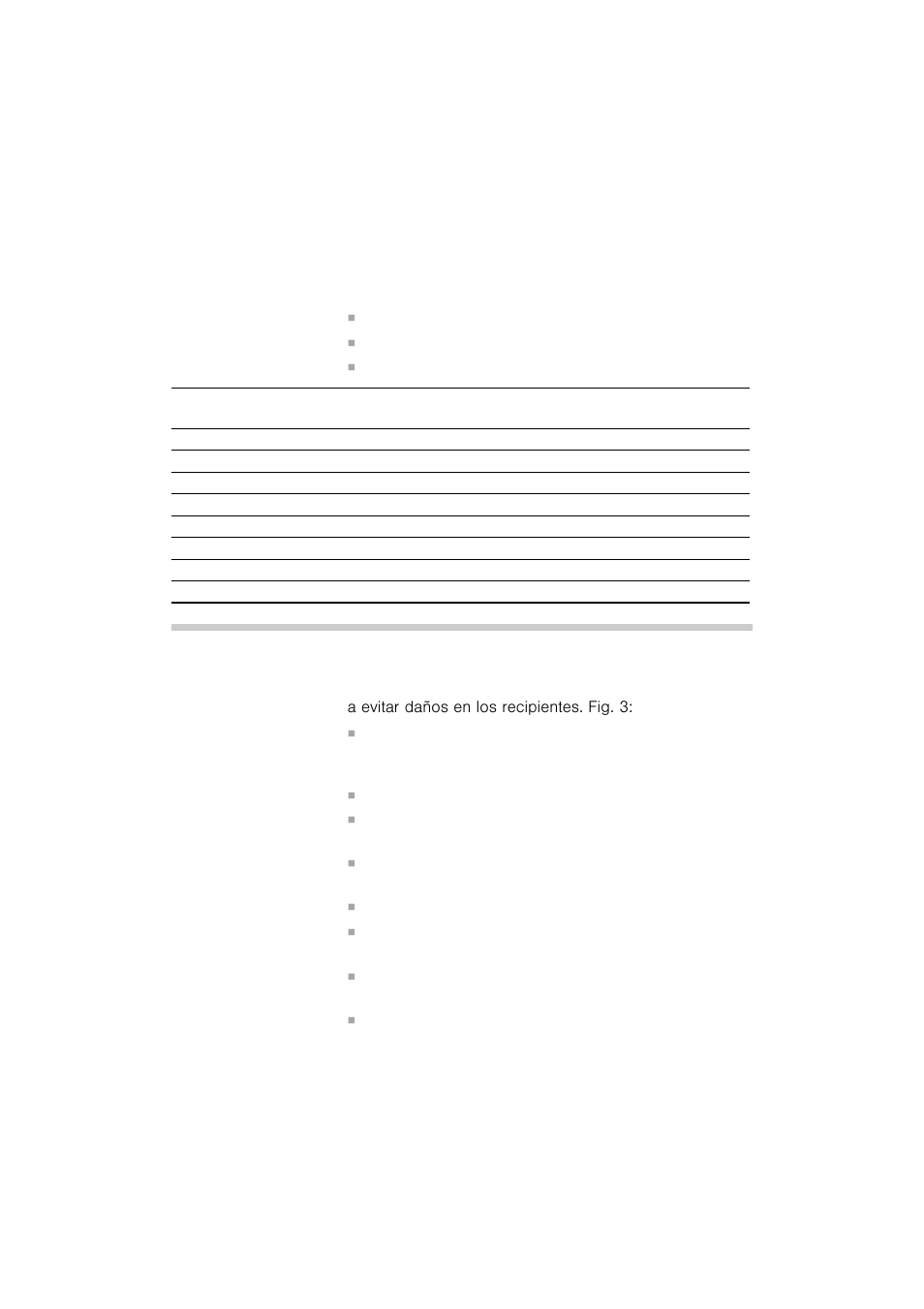 Advertencias de uso, Sugerencias | Bosch NCT615C01 Table électrique 60cm User Manual | Page 41 / 48