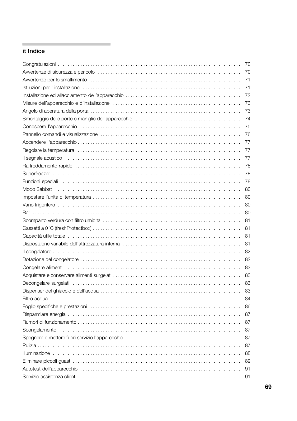 Bosch KAD62S51 Réfrigérateur-congélateur américain Premium User Manual | Page 69 / 114