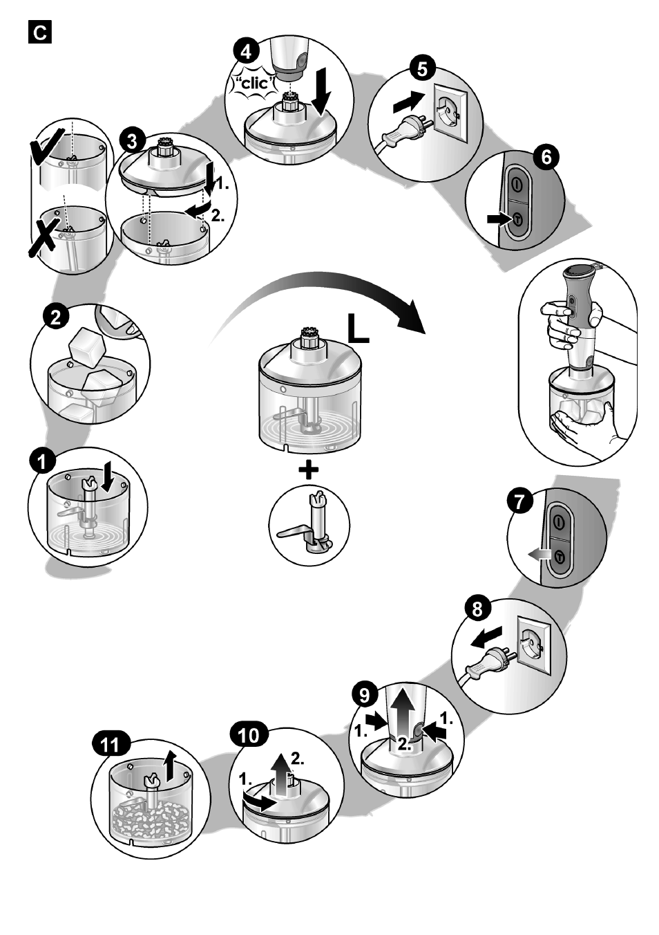 Bosch MSM87160 Mixeur plongeant noir EDG User Manual | Page 59 / 61