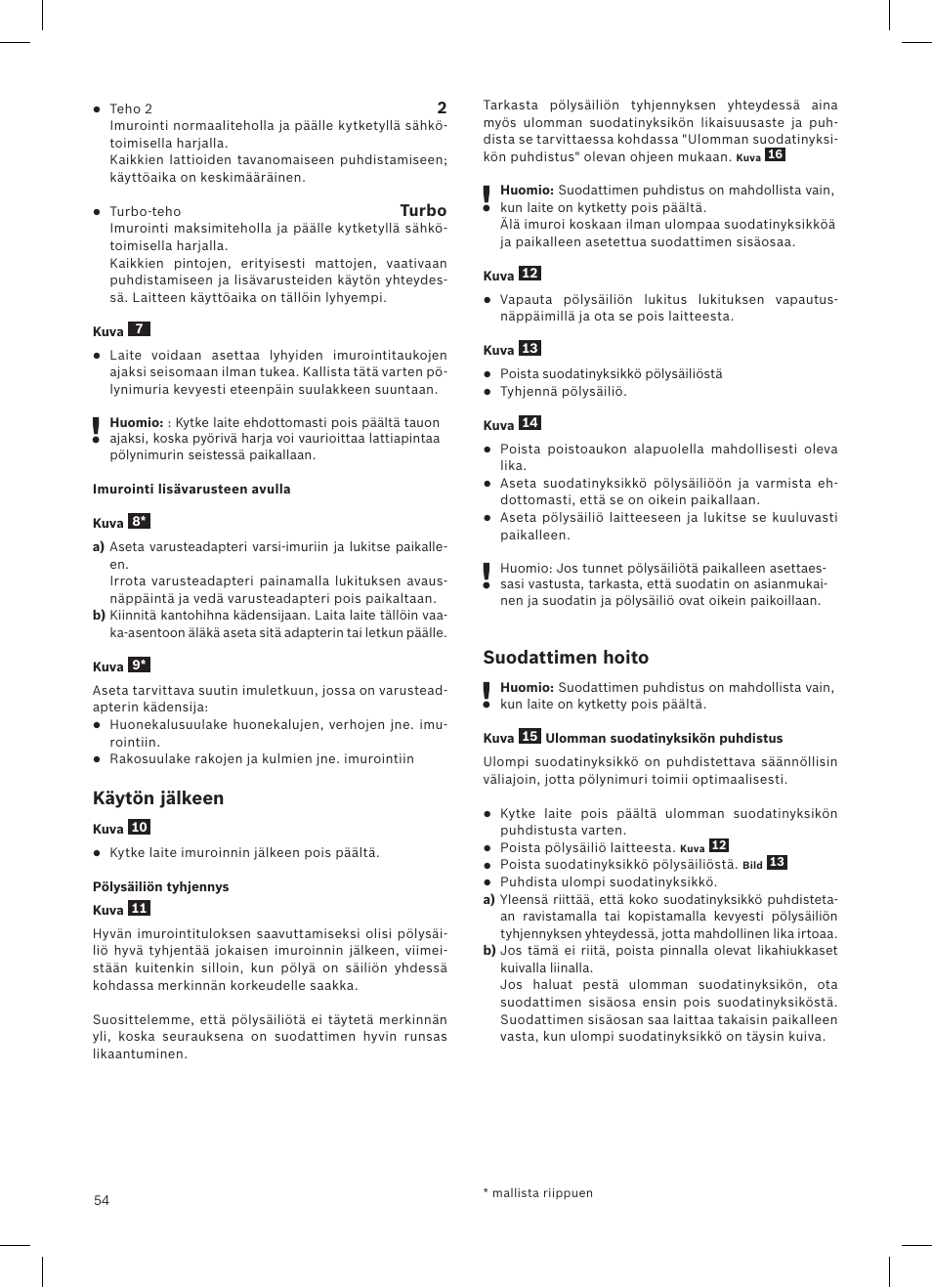 Bosch LithiumPower 18V Aspirateur balai sans fil rechargeable BCH51840 PABL User Manual | Page 55 / 108