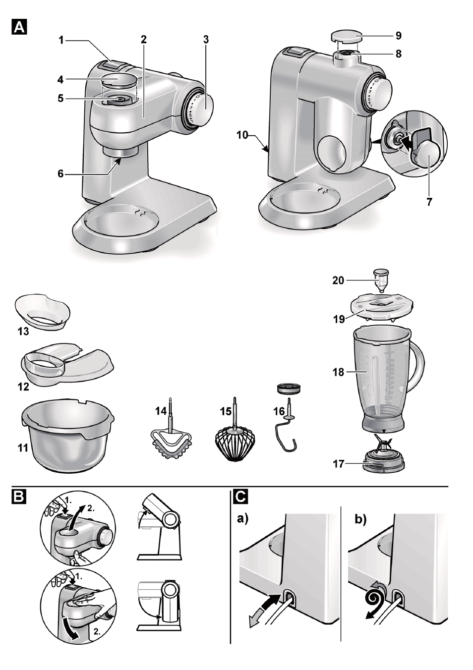 Bosch MUMXL10T Kitchen machine MaxxiMUM User Manual | Page 129 / 132