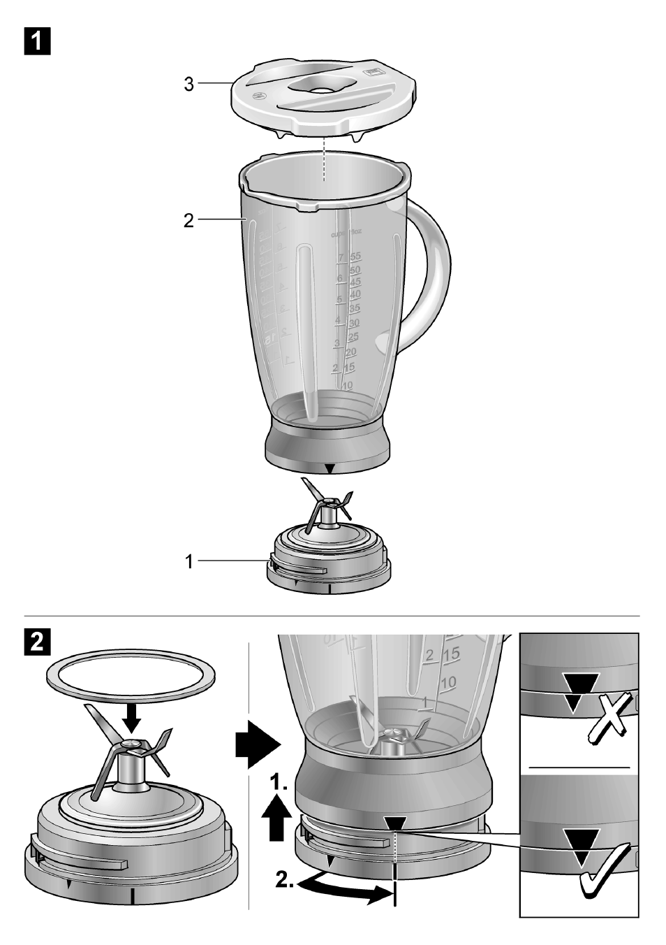 Bosch MUZ8MX2 Accessoire bol blender en verre pour MUM8 User Manual | Page 58 / 59