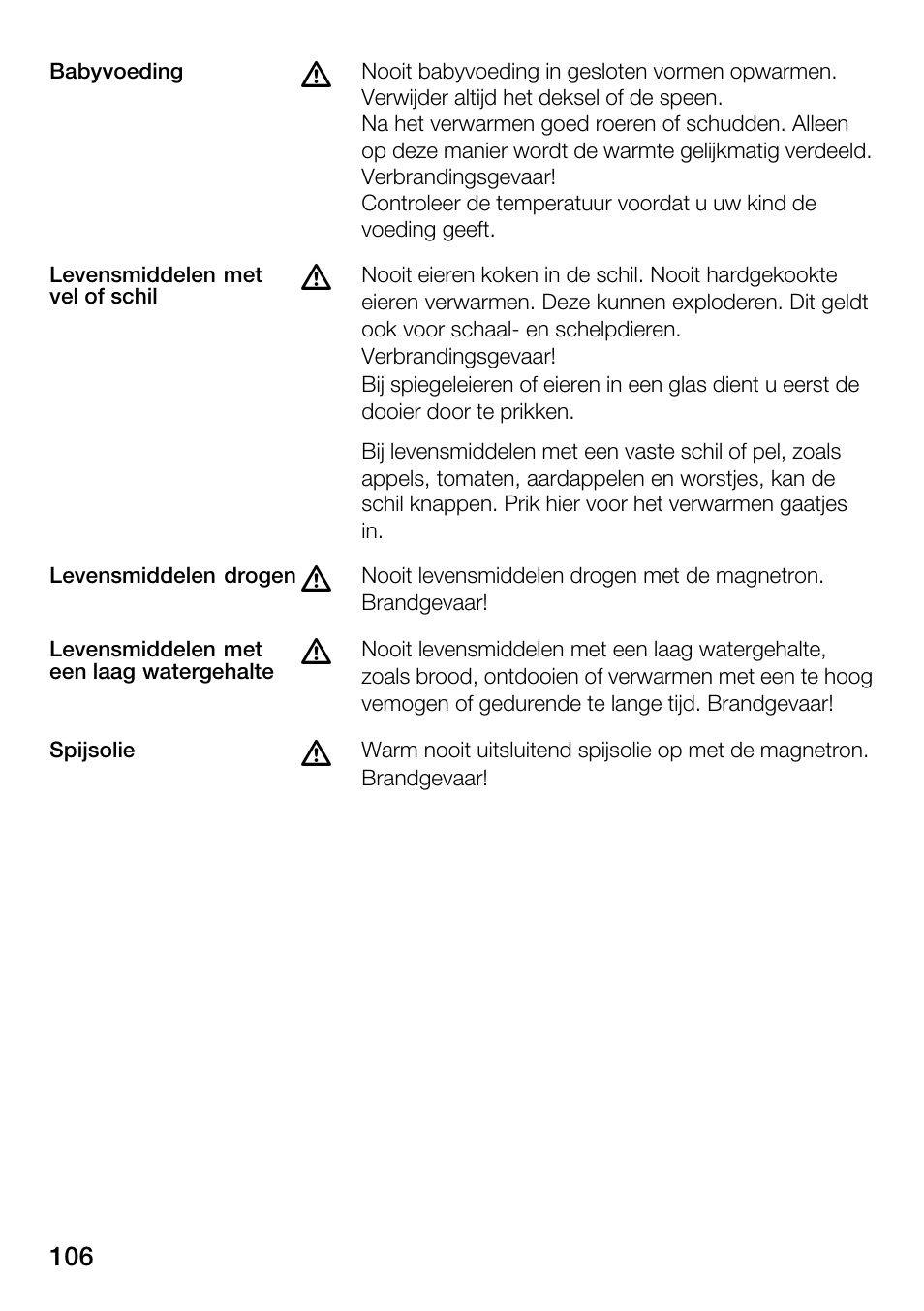 Bosch HMT82M650 - Inox Micro-ondes User Manual | Page 106 / 124