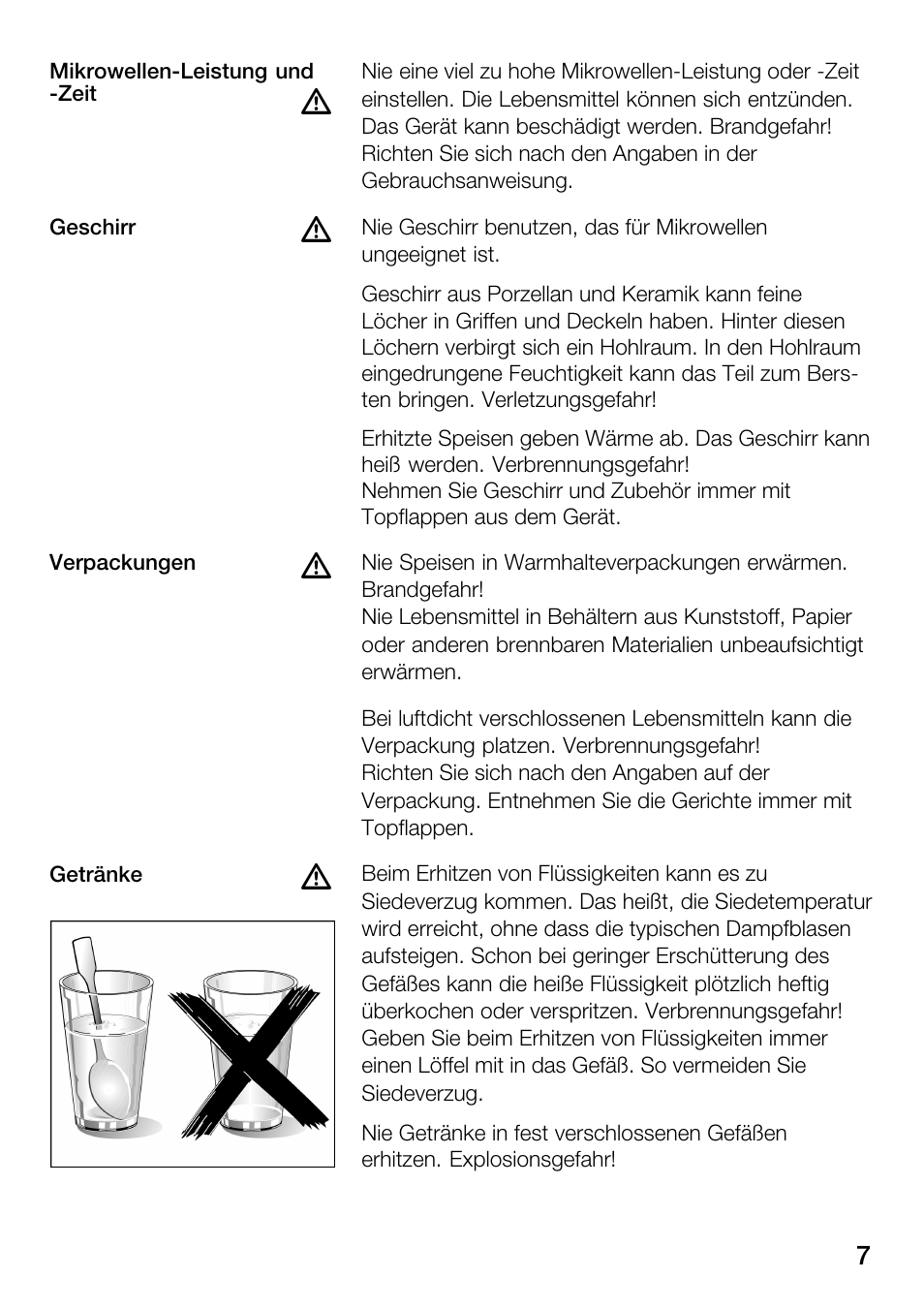 Bosch HMT82M650 - Inox Micro-ondes User Manual | Page 7 / 124