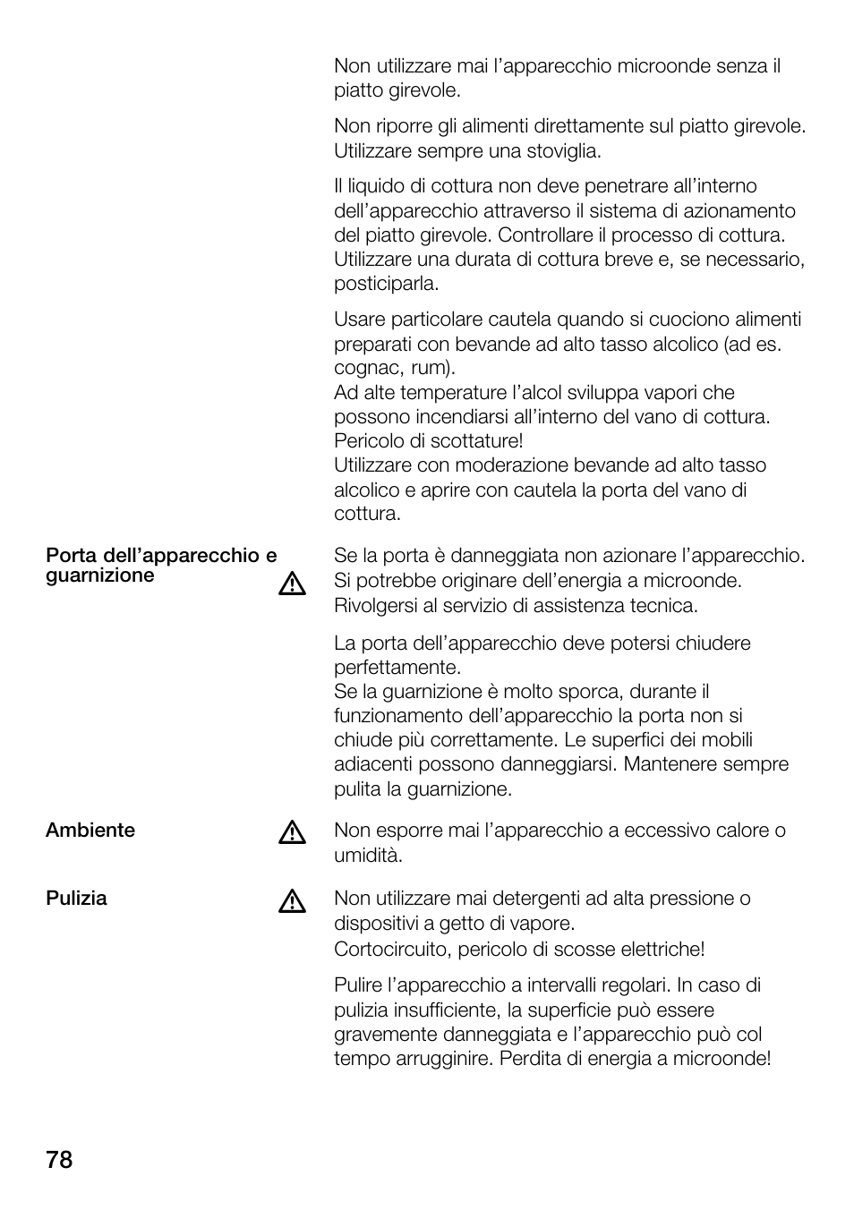 Bosch HMT82M650 - Inox Micro-ondes User Manual | Page 78 / 124