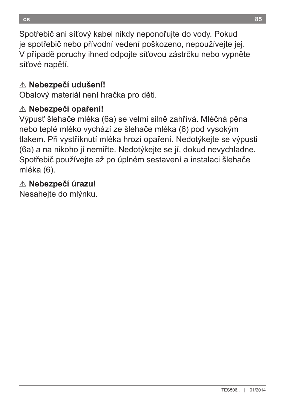 Bosch TES50621RW VeroCafe LattePro Machine à café Expresso automatique Titanium User Manual | Page 89 / 134
