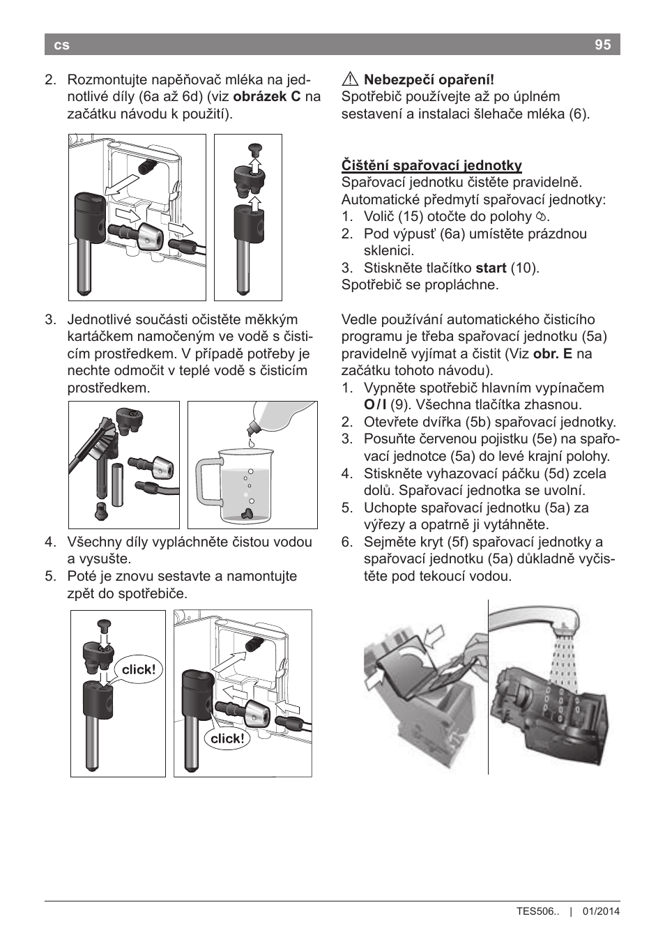 Bosch TES50621RW VeroCafe LattePro Machine à café Expresso automatique Titanium User Manual | Page 99 / 134
