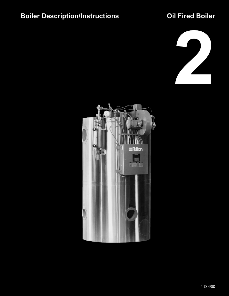 Fulton Classic ICX or FB-F Vertical Tubeless Boilers (Steam) Oil Fired User Manual | Page 11 / 76
